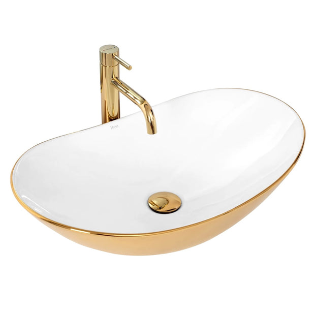 Lavabo royal oro bianco